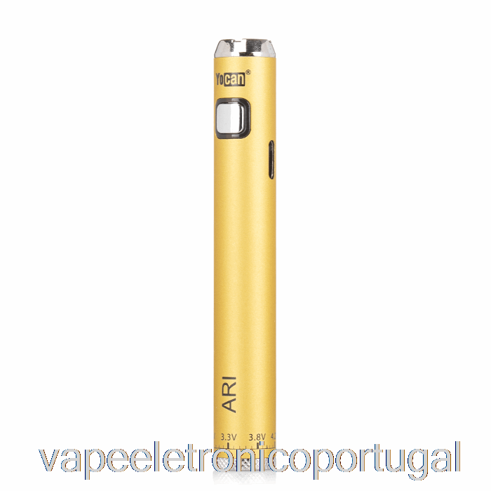 Vape Eletrônico Yocan Ari Bateria 650mah Ouro